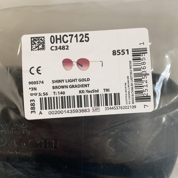 Coach Lia Round Sunglasses - Picture 8 of 14